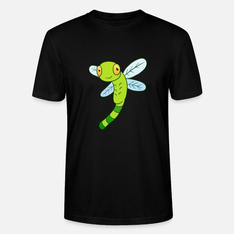 Libelle - Stanley/Stella Unisex Bio-T-Shirt CRAFTER - Schwarz
