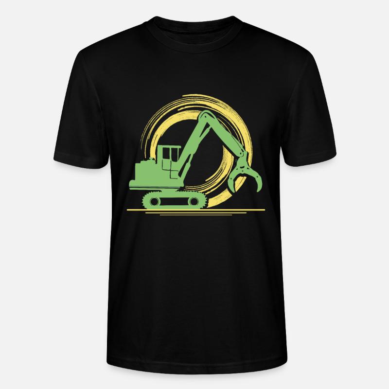 Moissonneuse - T-shirt bio CRAFTER Stanley Stella Unisexe - noir