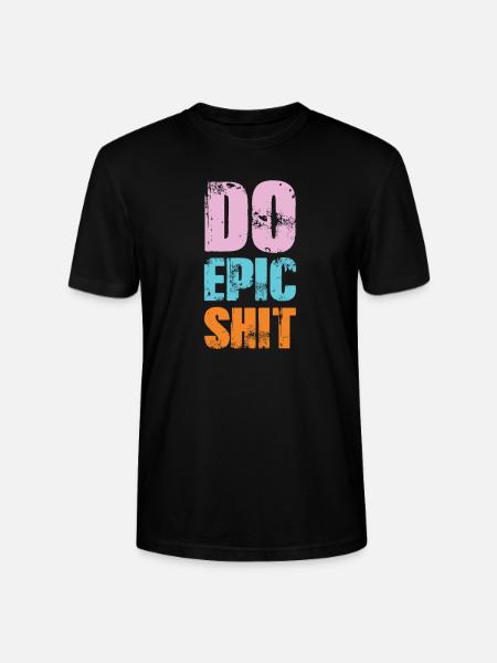 Shit heap - Stanley/Stella CRAFTER Unisex Organic T-Shirt - black