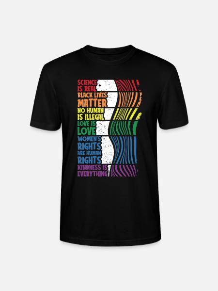Anti Rassismus gegen Rassismus rassismus - Stanley/Stella Unisex Bio-T-Shirt CRAFTER - Schwarz