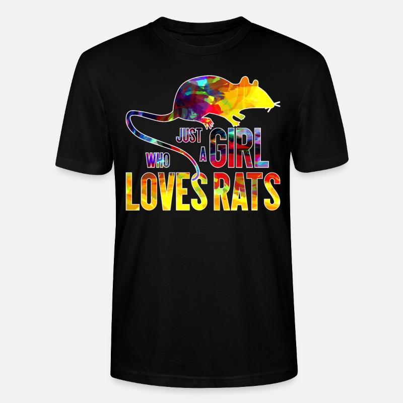 Ratten - Stanley/Stella Unisex Bio-T-Shirt CRAFTER - Schwarz