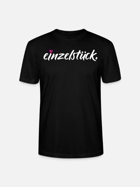 Einzelstück Spruch Witzig - Stanley/Stella Unisex Bio-T-Shirt CRAFTER - Schwarz