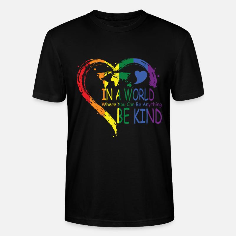 Be Kind - Stanley/Stella Unisex Bio-T-Shirt CRAFTER - Schwarz