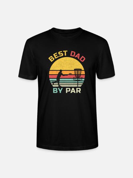Disc Golf Dad Suunnittelu Disc Golf Dadille - Stanley/Stella CRAFTER unisex luomu-t-paita - musta