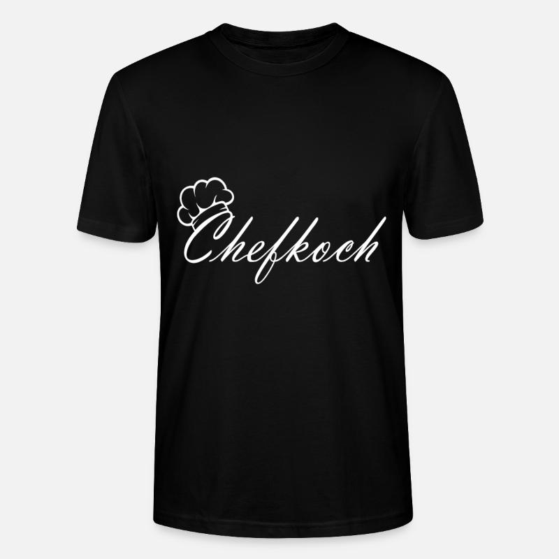 Chefkoch - Stanley/Stella Unisex Bio-T-Shirt CRAFTER - Schwarz