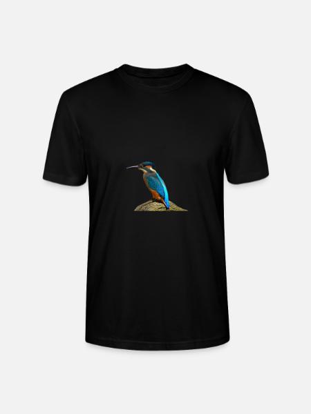Bird gift children - Stanley/Stella CRAFTER Unisex Organic T-Shirt - black
