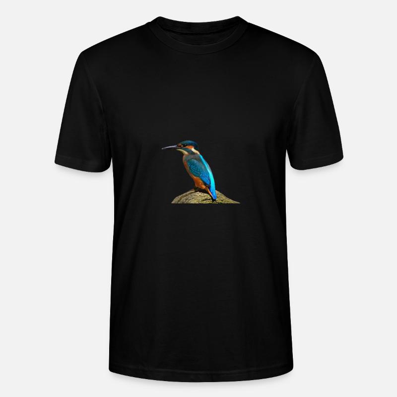 Vogel Geschenk Kinder - Stanley/Stella Unisex Bio-T-Shirt CRAFTER - Schwarz