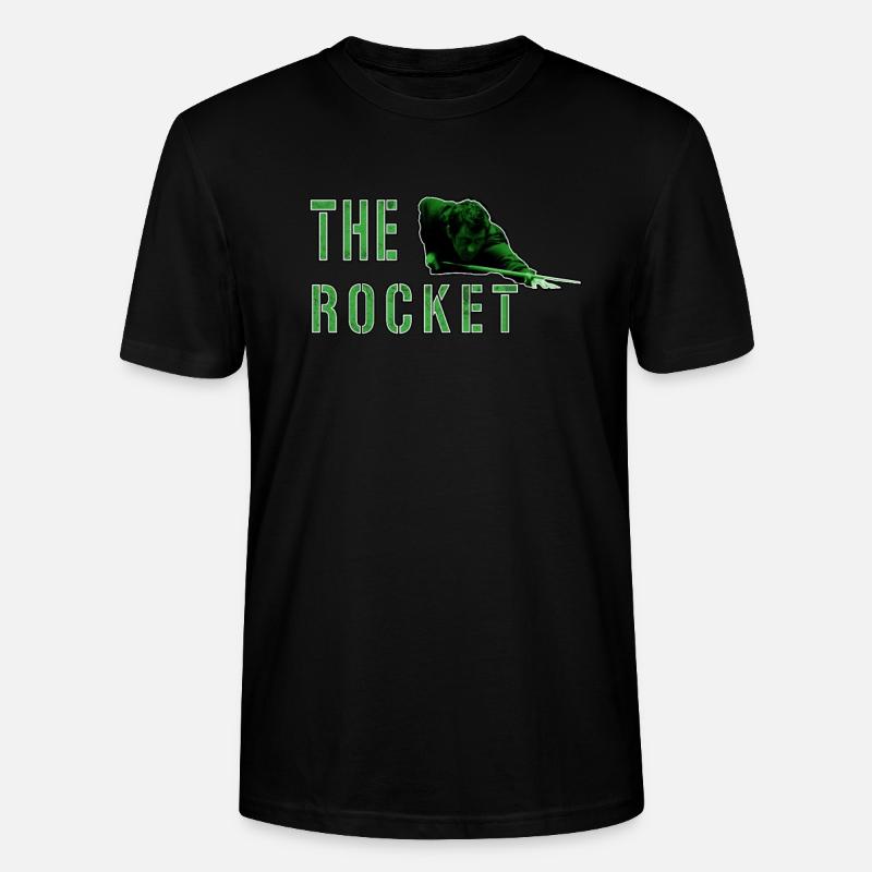 Die Rakete - Stanley/Stella Unisex Bio-T-Shirt CRAFTER - Schwarz