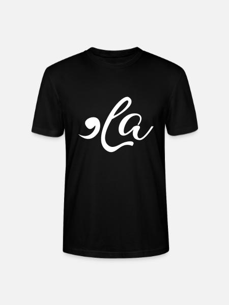 Comma la kamala harris funny - Stanley/Stella CRAFTER Unisex Organic T-Shirt - black