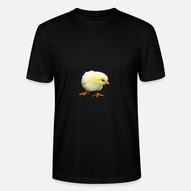 Poulet poussin - T-shirt bio CRAFTER Stanley Stella Unisexe - noir