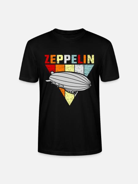 Zeppelin - Stanley/Stella Unisex Bio-T-Shirt CRAFTER - Schwarz
