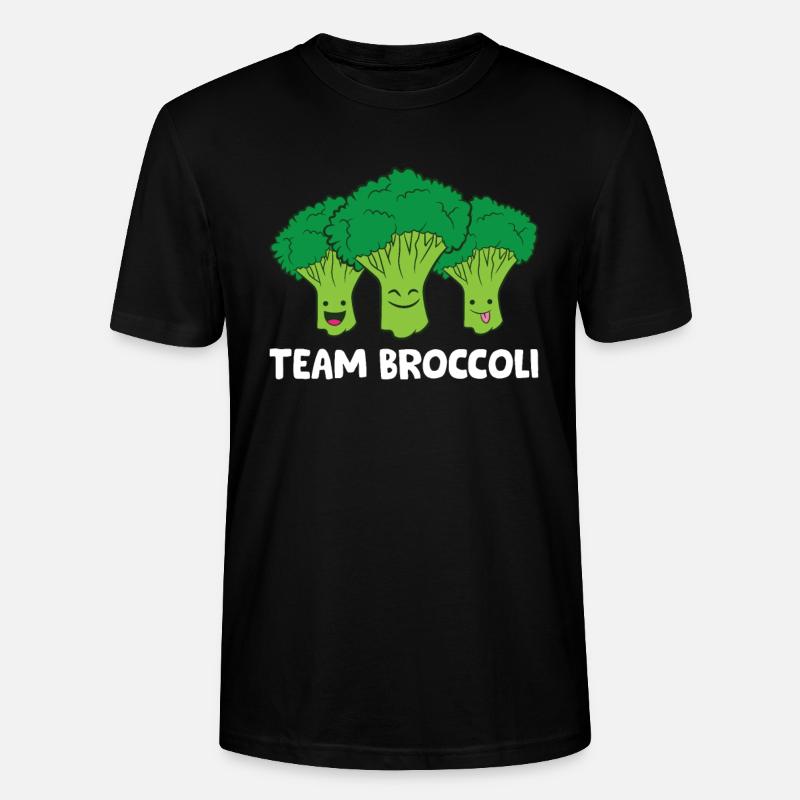 Broccoli Lover Team Broccoli Veganer - Stanley/Stella Unisex Bio-T-Shirt CRAFTER - Schwarz
