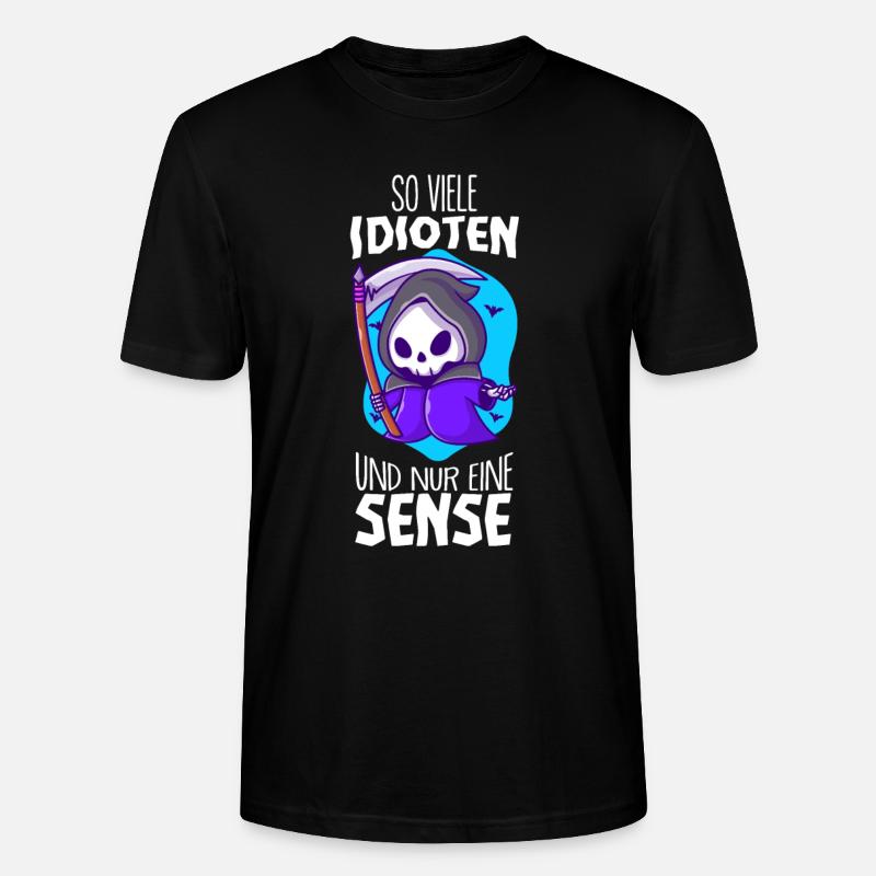 Lustige Sprüche - Stanley/Stella Unisex Bio-T-Shirt CRAFTER - Schwarz