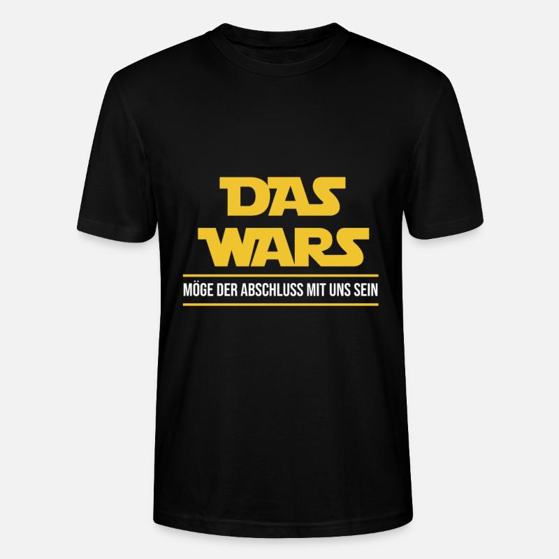 Das Wars - Deutsche Science-Fiction-Sci-Fi-Geschen - Stanley/Stella Unisex Bio-T-Shirt CRAFTER - Schwarz