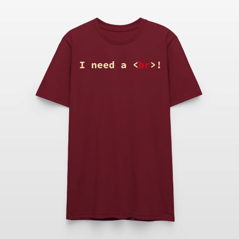 HTML CSS Code Informaticien Geek Coder T-shirt bio CRAFTER Stanley Stella Unisexe