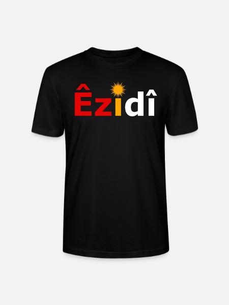 Ezidi mit yezidi Flagge - Stanley/Stella Unisex Bio-T-Shirt CRAFTER - Schwarz
