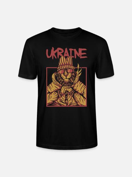 ukraine - Stanley/Stella Unisex Bio-T-Shirt CRAFTER - Schwarz