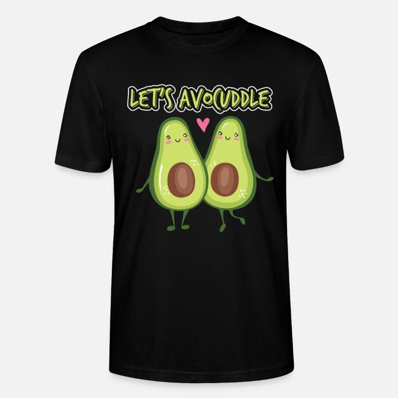 Avocado Geschenke - Stanley/Stella Unisex Bio-T-Shirt CRAFTER - Schwarz
