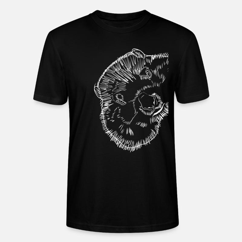 Murmeltier - Stanley/Stella Unisex Bio-T-Shirt CRAFTER - Schwarz