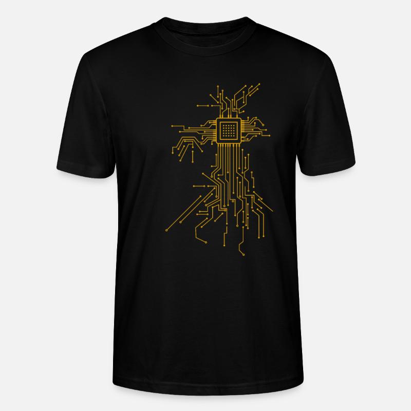 Programmer & Computer Scientist Gift - Stanley/Stella CRAFTER Unisex Organic T-Shirt - black