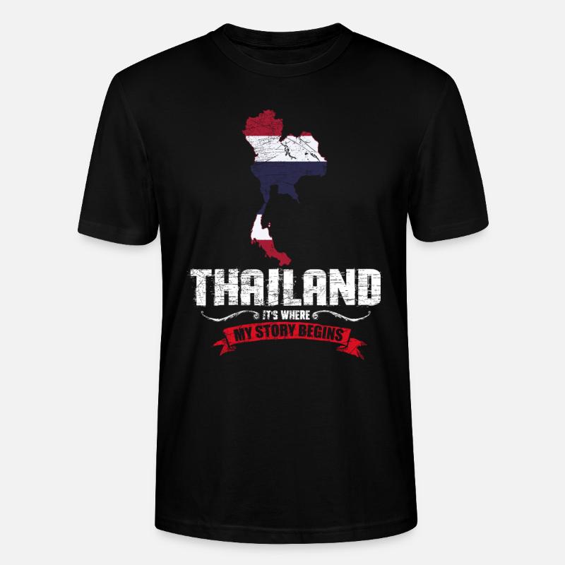 Thailand - Stanley/Stella Unisex Bio-T-Shirt CRAFTER - Schwarz