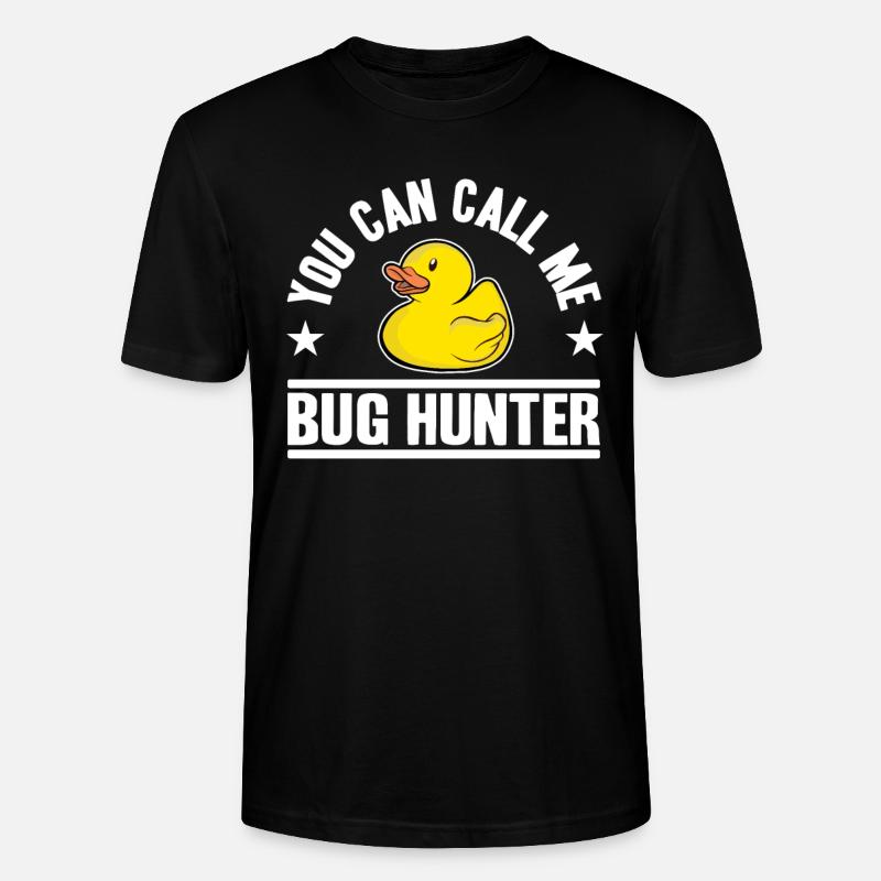 Programmeurs Canard Programmation Debugging Drôle - T-shirt bio CRAFTER Stanley Stella Unisexe - noir