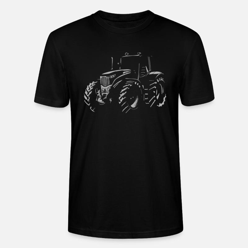 Traktor - Stanley/Stella Unisex Bio-T-Shirt CRAFTER - Schwarz