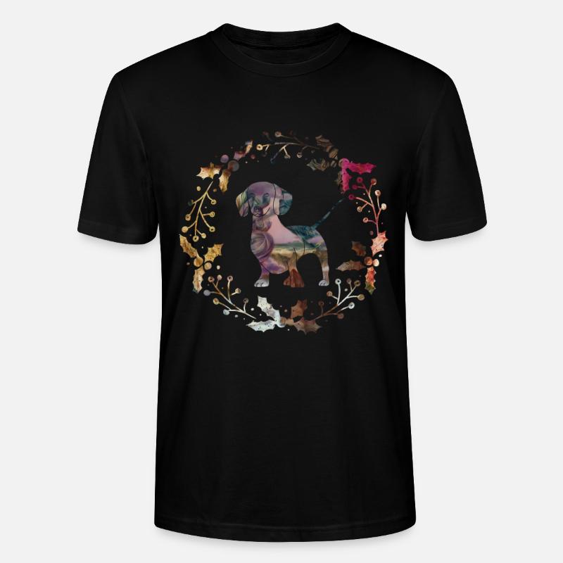 dackel - Stanley/Stella Unisex Bio-T-Shirt CRAFTER - Schwarz
