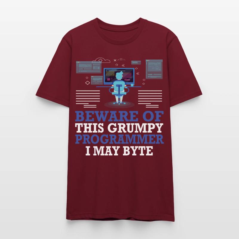 Funny Programmers Coding Gift Stanley/Stella CRAFTER Unisex Organic T-Shirt