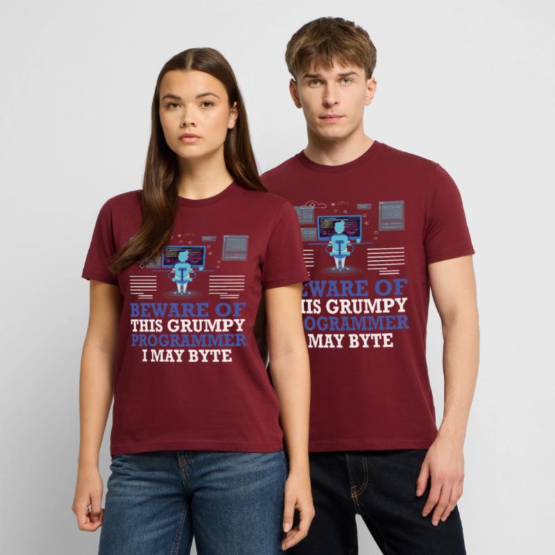 Funny Programmers Coding Gift Stanley/Stella CRAFTER Unisex Organic T-Shirt