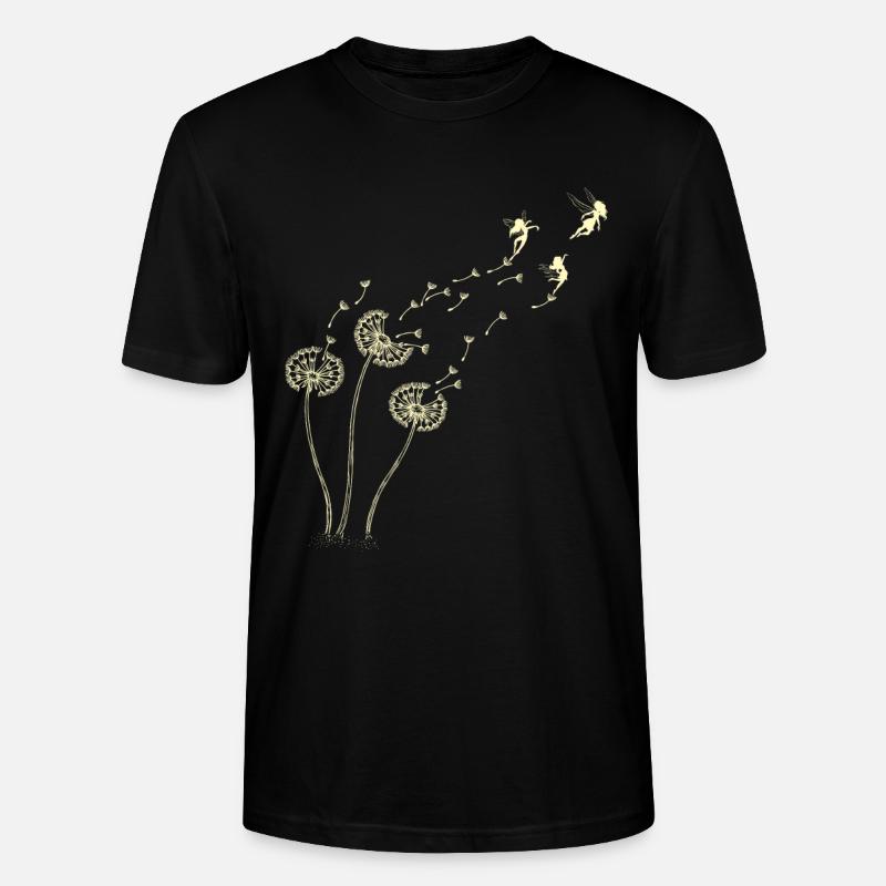 Löwenzahn Elfe - Stanley/Stella Unisex Bio-T-Shirt CRAFTER - Schwarz