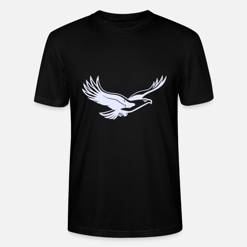 Adler - Stanley/Stella Unisex Bio-T-Shirt CRAFTER - Schwarz