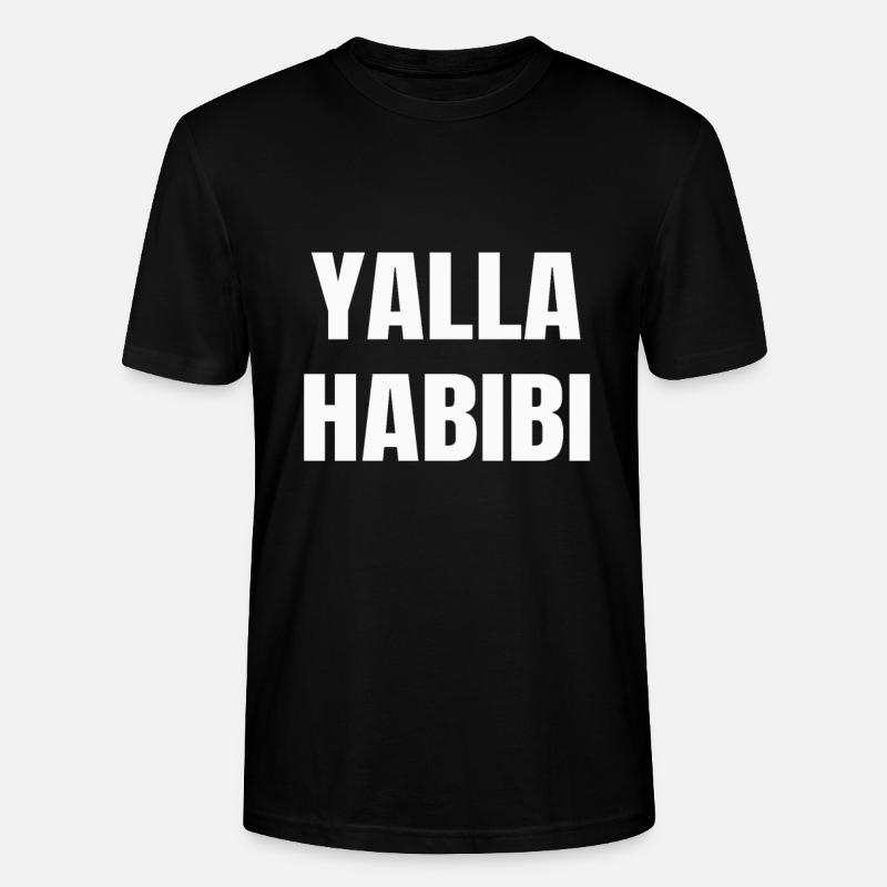 Yalla Habibi - Stanley/Stella Unisex Bio-T-Shirt CRAFTER - Schwarz