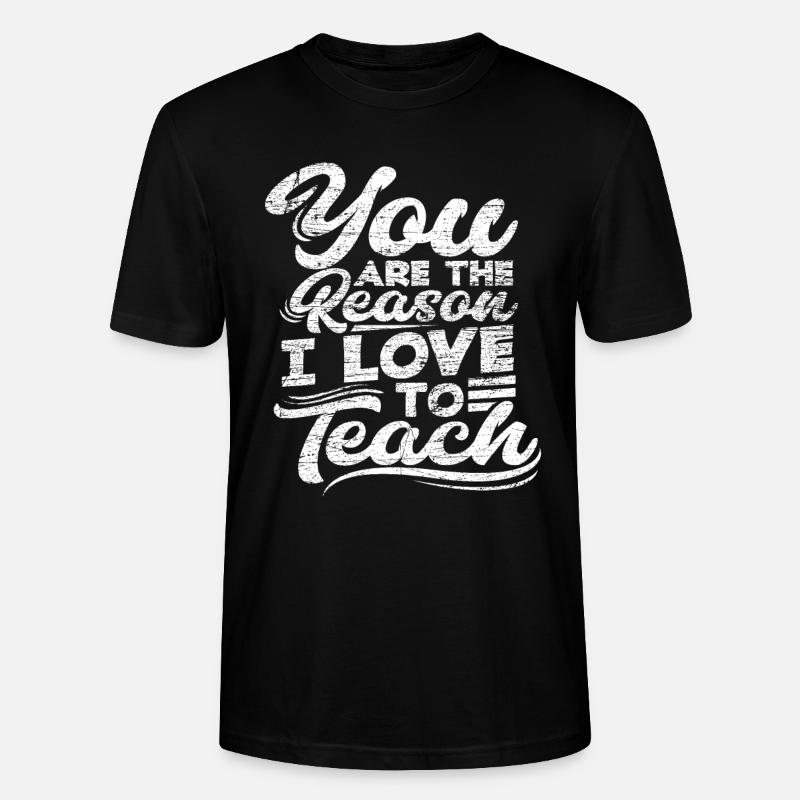 Lehrer - Stanley/Stella Unisex Bio-T-Shirt CRAFTER - Schwarz