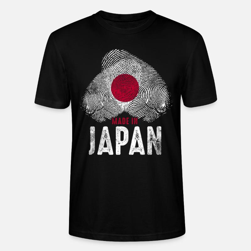 Made in Japan - Stanley/Stella Unisex Bio-T-Shirt CRAFTER - Schwarz