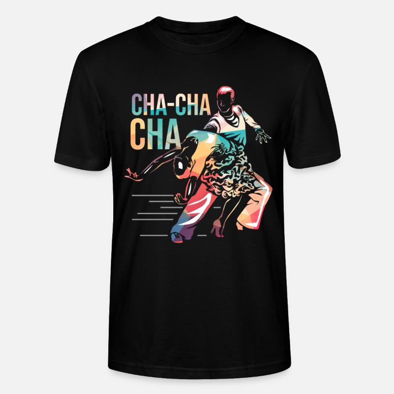 Cha Cha - Stanley/Stella Unisex Bio-T-Shirt CRAFTER - Schwarz