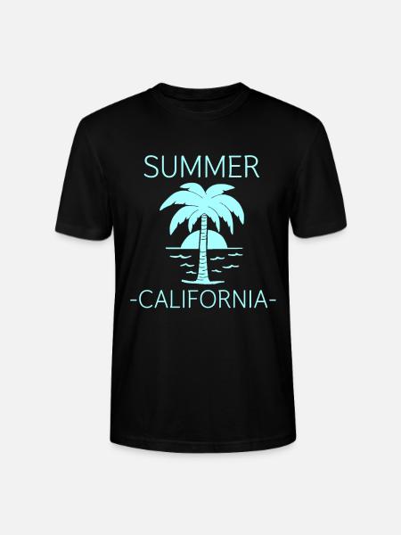 California - T-shirt bio CRAFTER Stanley Stella Unisexe - noir