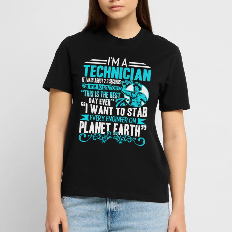 Techniker Ich bin ein Techniker Stanley/Stella Unisex Bio-T-Shirt CRAFTER