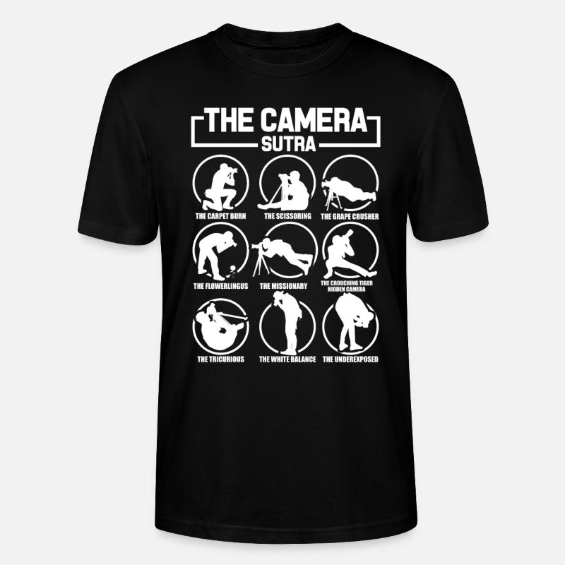 Fotograf - Stanley/Stella Unisex Bio-T-Shirt CRAFTER - Schwarz
