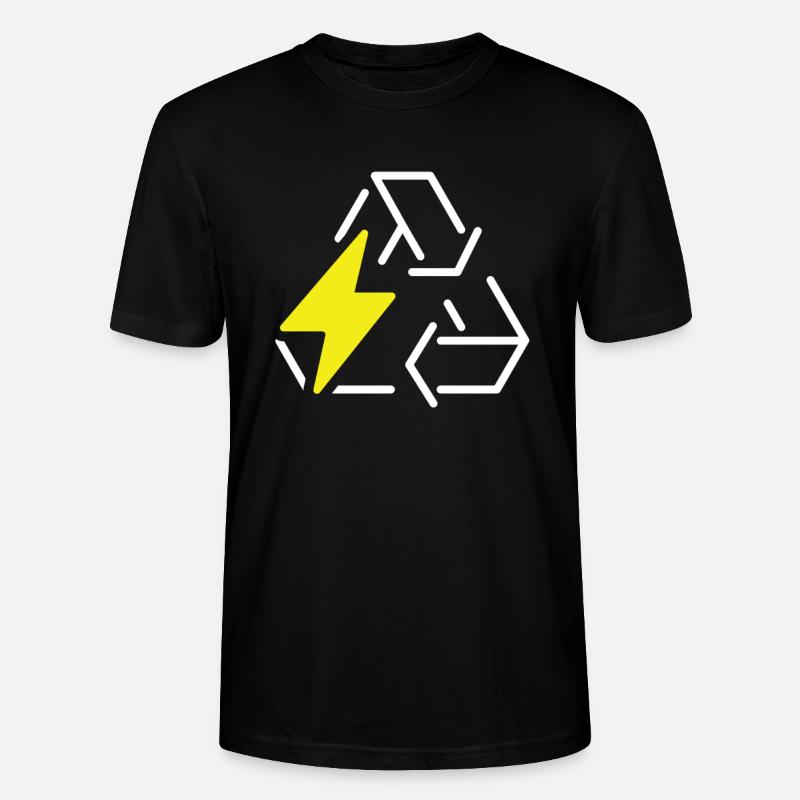 Elektroauto - Stanley/Stella Unisex Bio-T-Shirt CRAFTER - Schwarz