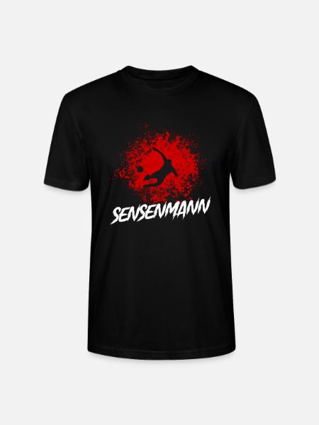 Défenseur Straddle Grim Reaper Defender - T-shirt bio CRAFTER Stanley Stella Unisexe - noir