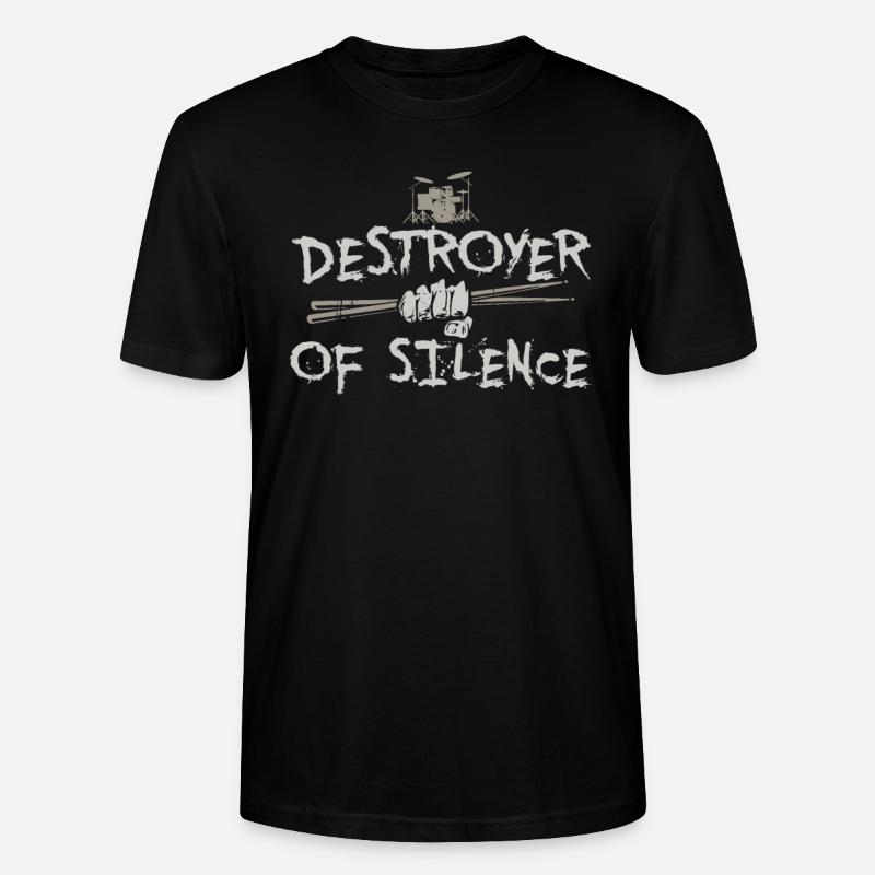 Batteur batteur batteur cadeau batteur - T-shirt bio CRAFTER Stanley Stella Unisexe - noir