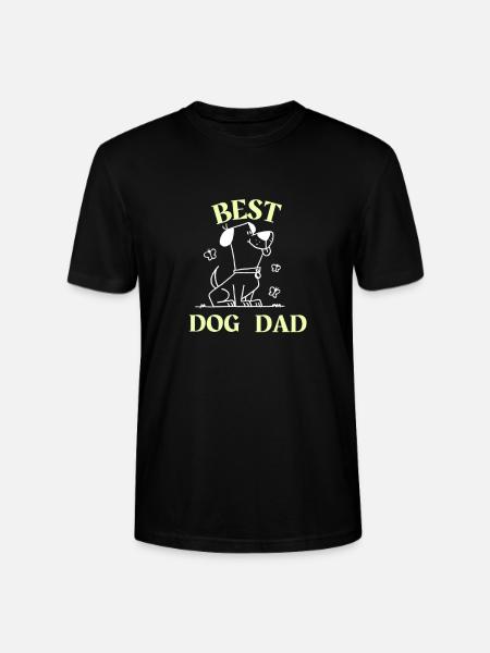 paras koiran isälahja - Stanley/Stella CRAFTER unisex luomu-t-paita - musta