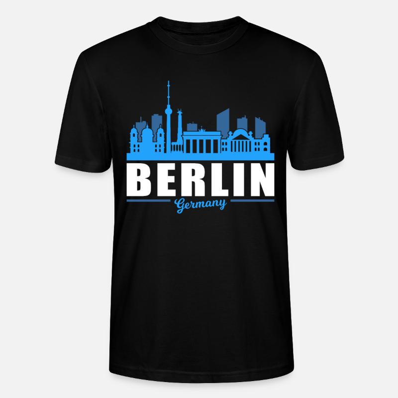 Berlin - Stanley/Stella Unisex Bio-T-Shirt CRAFTER - Schwarz
