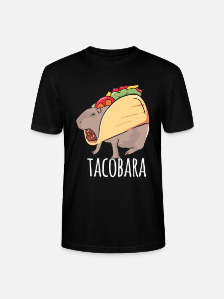 Capybara tacobara rodent capybara wild animal - Stanley/Stella CRAFTER Unisex Organic T-Shirt - black