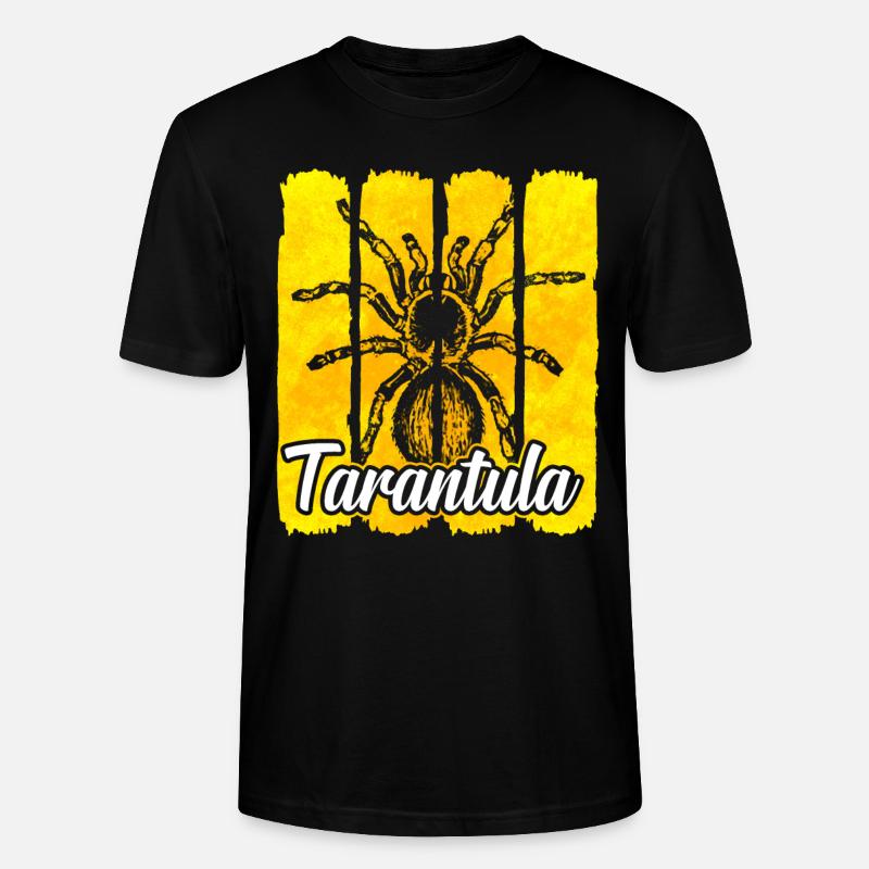 Tarentules d’oiseaux araignées - T-shirt bio CRAFTER Stanley Stella Unisexe - noir