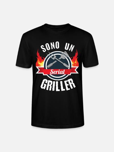 Sono e Serial Griller - Stanley/Stella Unisex Bio-T-Shirt CRAFTER - Schwarz