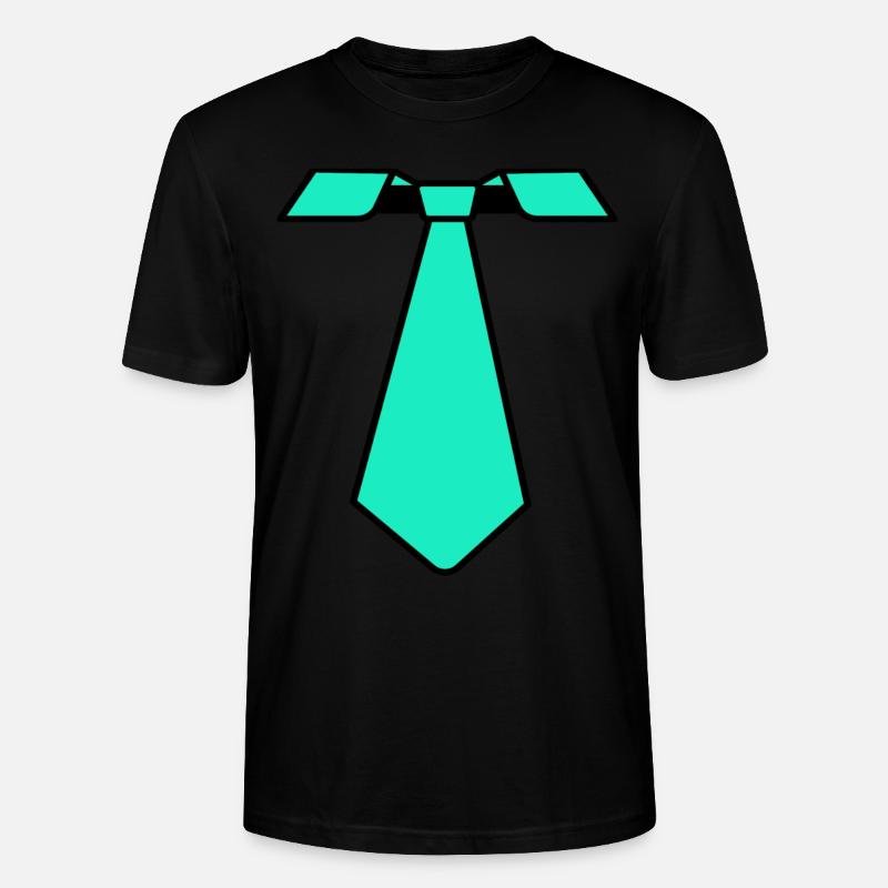 Cravate Mardi Gras Mardi Gras - T-shirt bio CRAFTER Stanley Stella Unisexe - noir