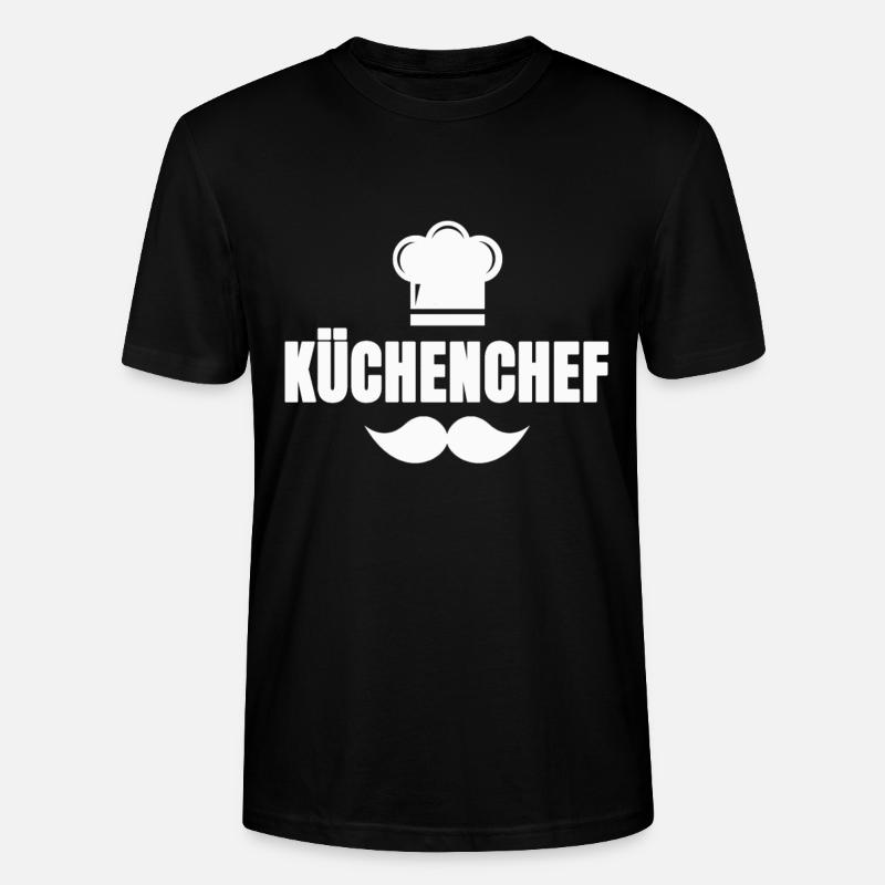Küchenchef - Stanley/Stella Unisex Bio-T-Shirt CRAFTER - Schwarz