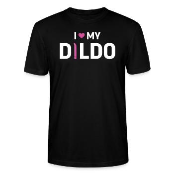 BDSM Bondage Sex Anal Plug Dildo Vibrator Sub - Stanley/Stella Unisex Bio-T-Shirt CRAFTER - Schwarz - Vorne - Alina (178cm) & Michal (187cm)